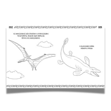 Livro 101 Primeiros Desenhos Dinossauros