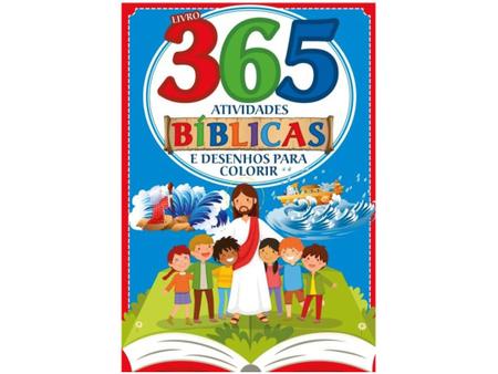 Imagem de Livro para Colorir 365 Atividades Bíblicas