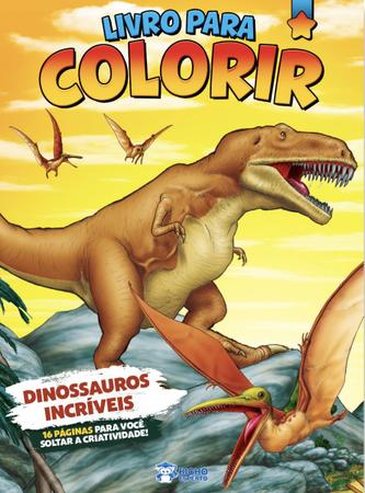 Livro Superkit Conhecendo os Dinossauros Editora Rideel - nivalmix