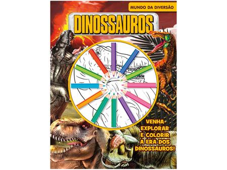 Dinossauros - Colorindo com Lápis de Cor