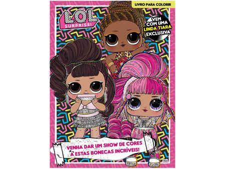 10 Livros De Colorir Personalizado / Revistinha de Colorir - Tema: Lol