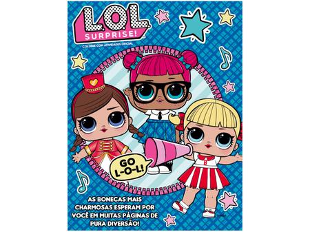 Livro para Colorir LOL Surprise com Lápis de Cor - Livros de Literatura  Infantil - Magazine Luiza