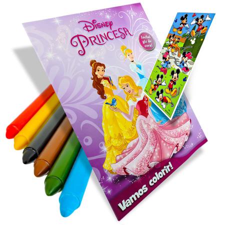 Livro - Disney Princesas Prancheta para Colorir com 1.500 Adesivos - Livros  de Entretenimento - Magazine Luiza