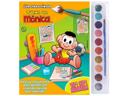 Turma da Monica para colorir, Jogos da Monica de pintar