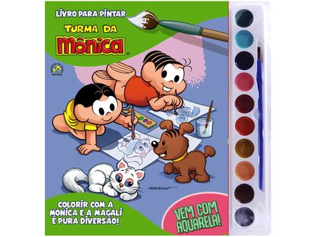 Jogo da memoria colorir turma da monica