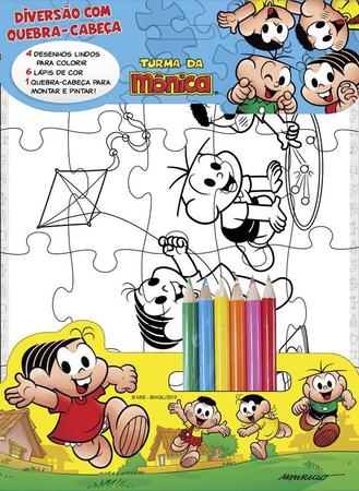 Livro de colorir Turma da Mônica - Edição Especial