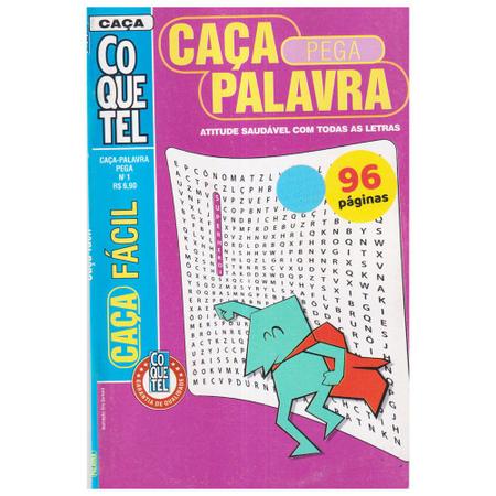 10 Revistas Coquetel Caça Palavras, Livro Nunca Usado 76103757