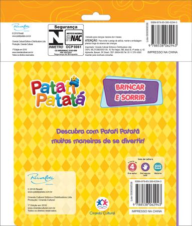 Imagem de Livro - Patati Patatá - Brincar e sorrir