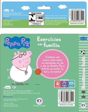Imagem de Livro - Peppa Pig - Exercícios em família