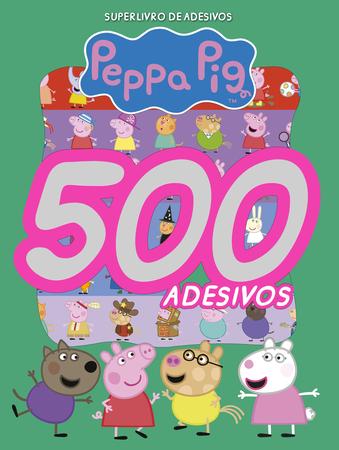 Peppa Pig - Colorir com adesivos - Livros de Editoração - Magazine Luiza