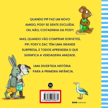 Livro - Pip e Posy - O novo amigo Imagem de Livro - Pip e Posy - O novo amigo