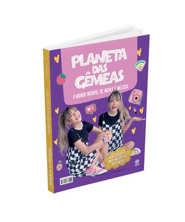 Imagem de Livro - Planeta das Gêmeas - O mundo incrível de Melissa e Nicole + cordinha para celular