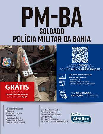 Concurso PM BA SOLDADO - Redação 