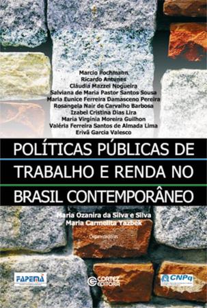 Imagem de Livro - Políticas públicas de trabalho e renda no Brasil contemporâneo
