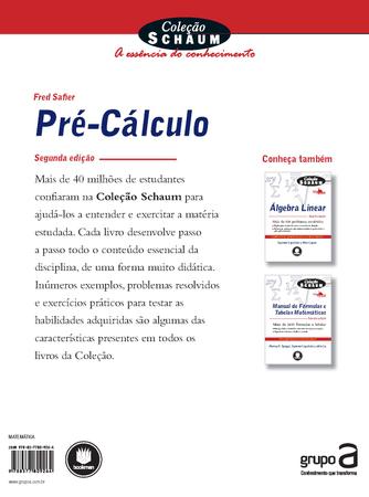 Imagem de Livro - Pré-Cálculo