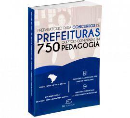 Imagem de Livro Preparatório Para Concursos De Prefeituras - 750 Questões Comentadas Em Pedagogia - 2B