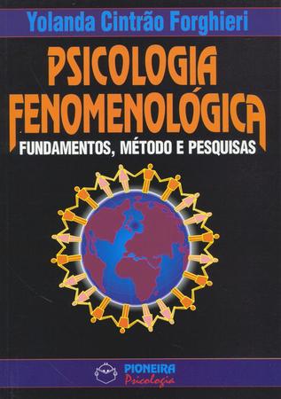 Imagem de Livro - Psicologia fenomenológica