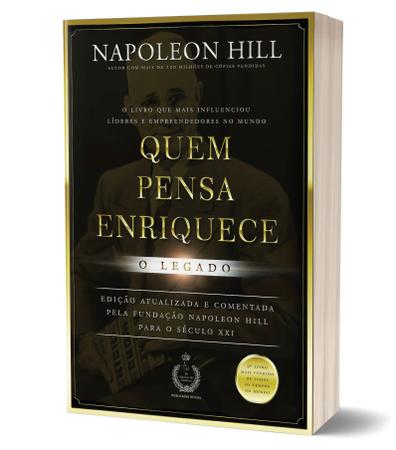 Imagem de Livro Quem Pensa Enriquece O Legado Napoleon Hill