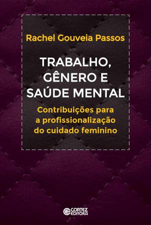 Imagem de Livro - rabalho, gênero e saúde mental