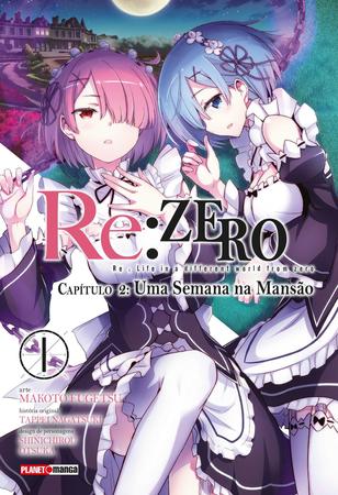 Mangá Re: Zero Capitulo 4 Panini - Revista HQ - Magazine Luiza