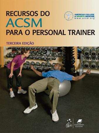 Imagem de Livro - Recursos do ACSM para o Personal Trainer