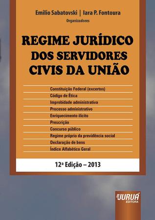 Imagem de Livro - Regime Jurídico dos Servidores Civis da União
