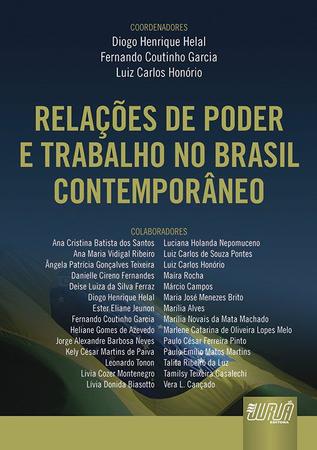 Imagem de Livro - Relações de Poder e Trabalho no Brasil Contemporâneo