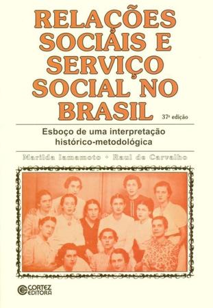 Imagem de Livro - Relações sociais e serviço social no Brasil