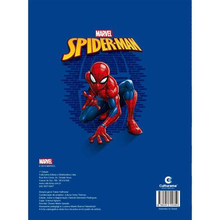 Revista para Colorir - Homem Aranha