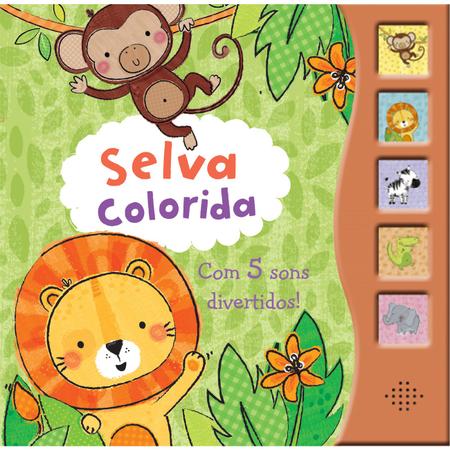 Imagem de Livro - Selva colorida