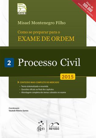 Imagem de Livro - Série Resumo 1ª Fase - OAB - Como se Preparar para o Exame de Ordem - Processo Civil - Vol. 2