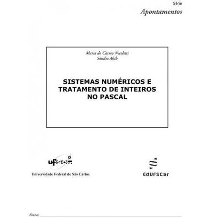 Imagem de Livro - Sistemas numéricos e tratamento de inteiros no Pascal