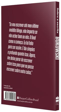 Imagem de Livro - Sobre a escrita