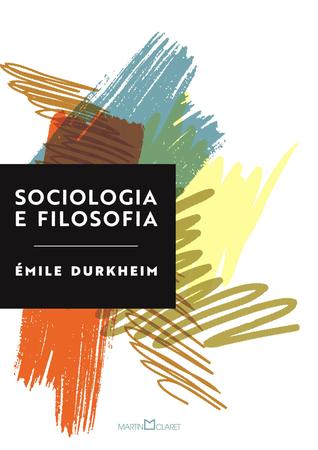 Imagem de Livro - Sociologia e filosofia