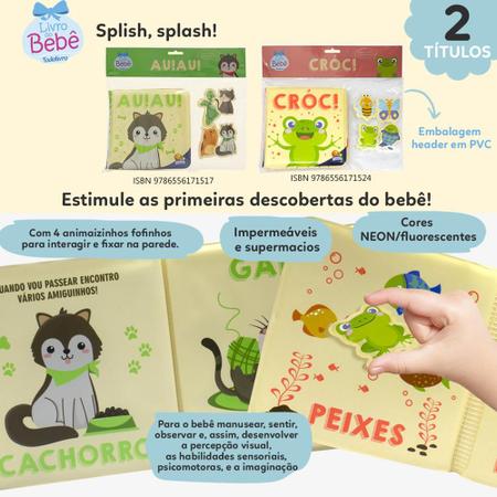 Livro - Splish, Splash! Au! Au! Imagem de Livro - Splish, Splash! Au! Au!