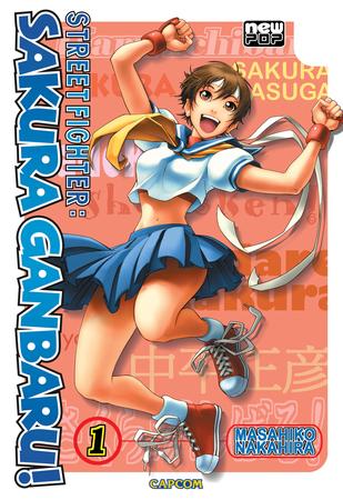 Imagem de Livro - Street Fighter: Sakura Ganbaru! - Volume 01