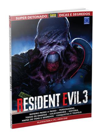 Livro Super Detonado Dicas e Segredos - Resident Evil 3