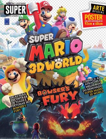 Europa  Super Mario 3D World + Bowser's Fury foi o jogo mais vendido em  mídia física nos seis primeiros meses de 2021; Mario Kart 8 Deluxe ficou em  #3