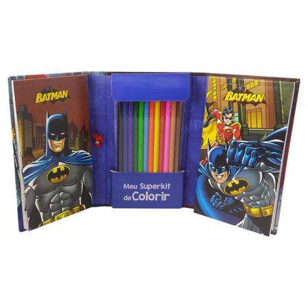 Imagem de Livro - Superkit de Colorir-Licenciados:Batman