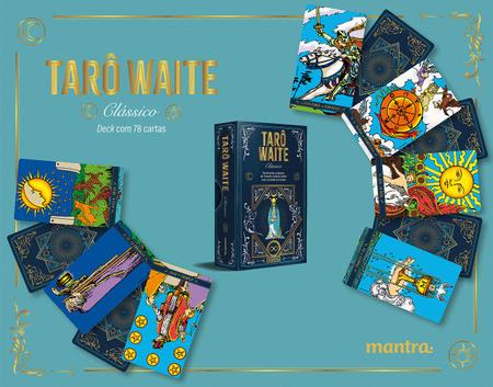 Imagem de Livro - Tarot Waite Clássico – Deck com 78 cartas ilustradas por Pamela Colman Smith