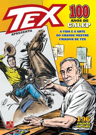 Imagem de Livro - Tex apresenta 100 anos de Galep