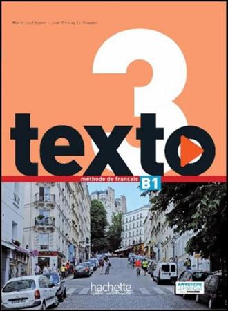 Imagem de Livro - Texto 3 livre de l´eleve + DVD-rom + Manuel numerique eleve (B1)