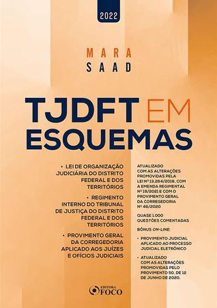 Imagem de Livro - TJDFT EM ESQUEMAS - 3ª ED - 2022