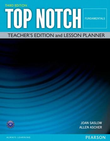 Imagem de Livro - Top Notch Fundamentals Teacher Edition & Lesson Planner_Third Edition