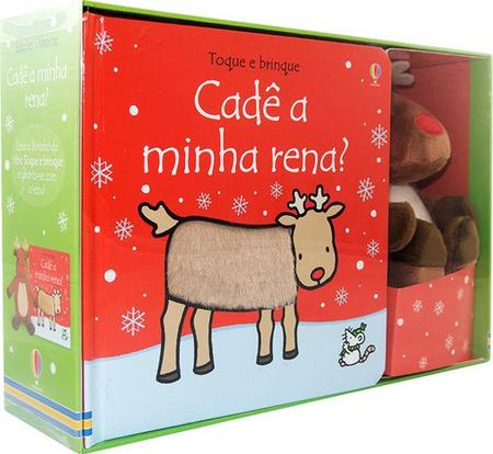 Imagem de Livro - Toque e brinque : Cadê a minha Rena ?