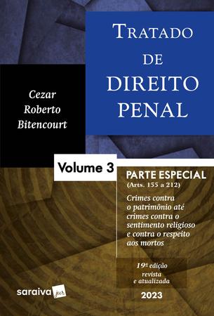 Imagem de Livro Tratado de Direito Penal Parte Especial Vol. 3 Cezar Roberto Bitencourt