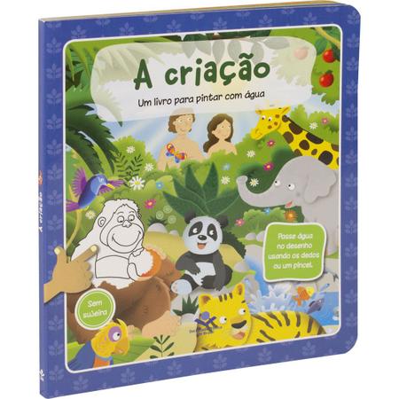 Imagem de Livro - Um livro para pintar com água - A Criação