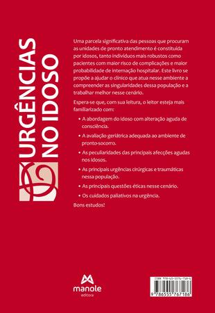 Livro - Urgências no idoso Imagem de Livro - Urgências no idoso