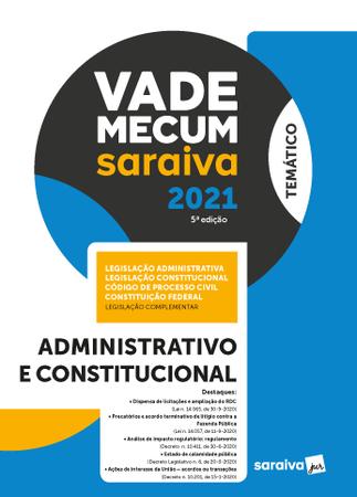 Imagem de Livro - Vade Mecum Administração - Temático - 5ª Edição 2021