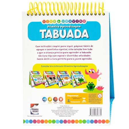 Livro de atividades tabuada